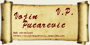 Vojin Pucarević vizit kartica